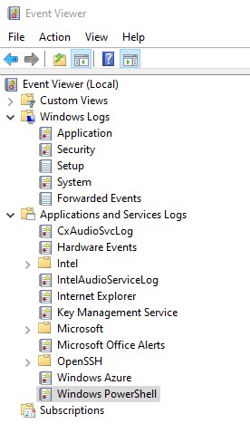 Event Viewer